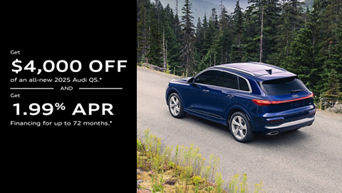 Side view of an Audi Q5