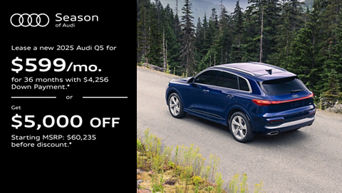 Side view of an Audi Q5