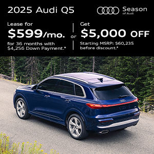 Side view of an all-new Audi Q5