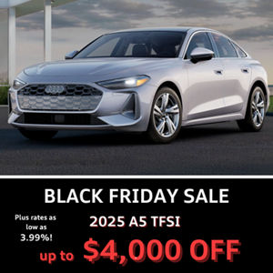 2025 A5 Audi Cape Fear Black Friday Special