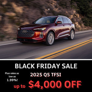 Black Friday Audi Cape Fear Q5 Sale