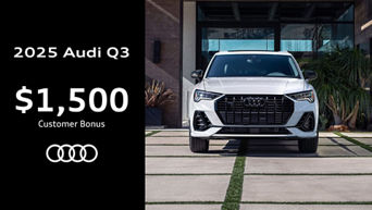 Audi Q3 $1,500 Customer Bonus