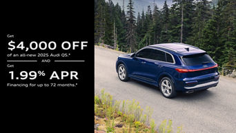 Side view of an Audi Q5