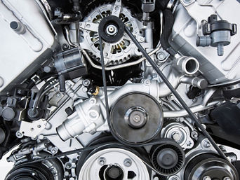 Car engine. 