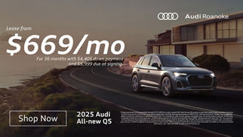 New Audi Q5 on the road