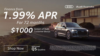 Side profile view of a 2025 Audi All-new Q5 quattro