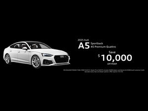 Save over $10,000 off 2025 A5
