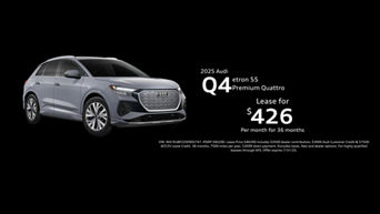  Lease a 2025 Q4 etron for $426/mo