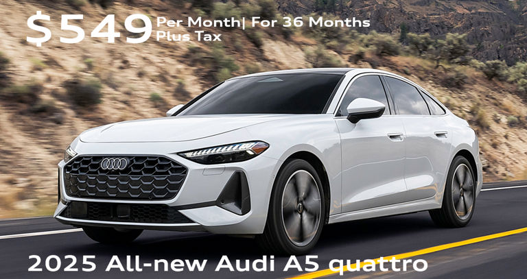2025 Audi A5 Lease offer