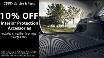 Image of Audi interior.