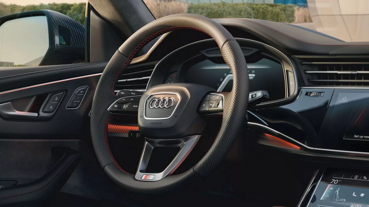 2026 Audi Q8 driver side Interior dashboard