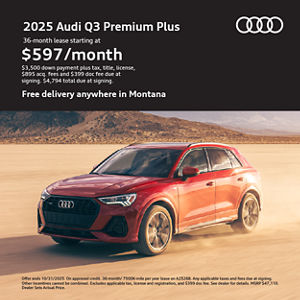 2025 Audi Q3 lease special