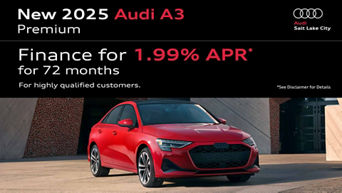 2025 Audi A3 December Specials