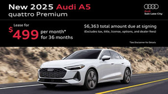 2025 Audi A5 November Specials