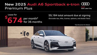 2025 Audi A6 Sportback e-tron - July Specials