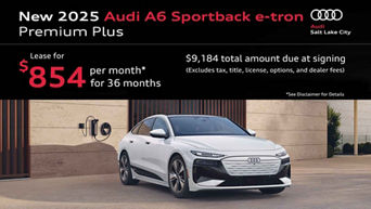 2025 Audi A6 Sportback e-tron July Specials