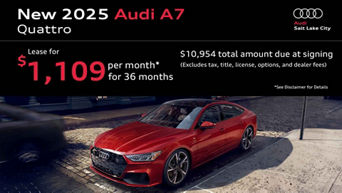 2025 Audi A7 October Specials