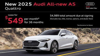 2025 All-new Audi A5 Specials