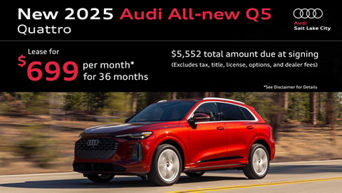 2025 Audi All-new Q5 August Specials