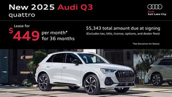 2025 Audi Q3 December Specials