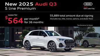 2025 Audi Q3 July Specials