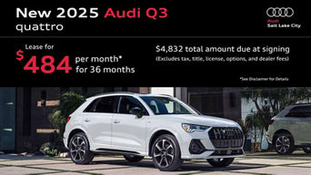 2025 Audi Q3 November Specials
