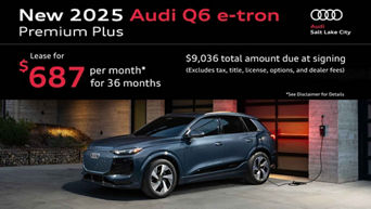 2025 Audi Q6 e-tron July Specials