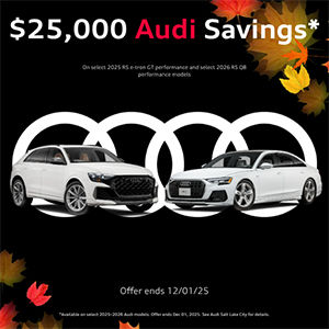 $25,000 Audi Savings