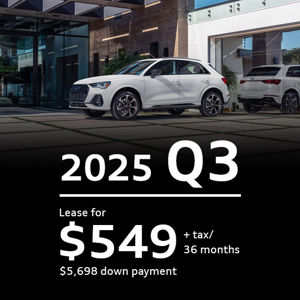 2025 Audi Q3 Premium | $549/month