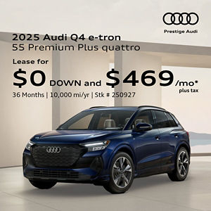 Audi Q4 e-tron Lease Offer