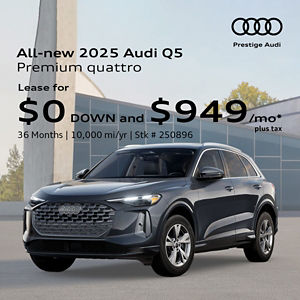All-new 2025 Audi Q5 Lease Offer