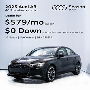 Audi A3 Lease Offer