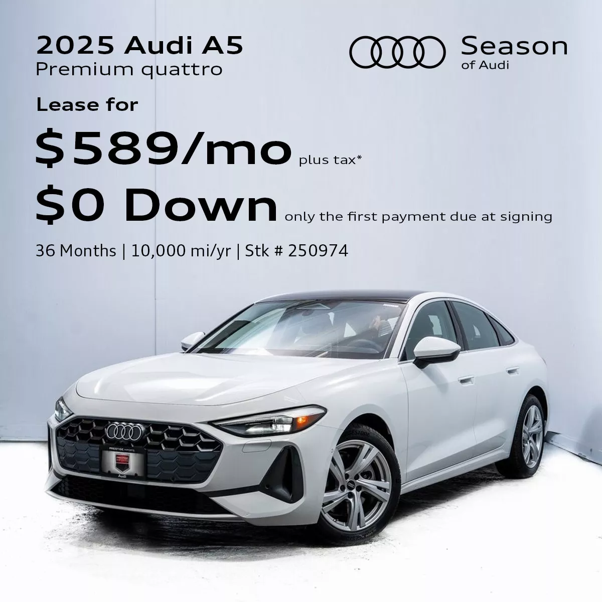 2025 Audi A5 Premium quattro