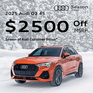 2025 Audi Q3 - $2500 Off MSRP*