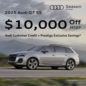 Audi Q7 55 - $10,000 Off MSRP*