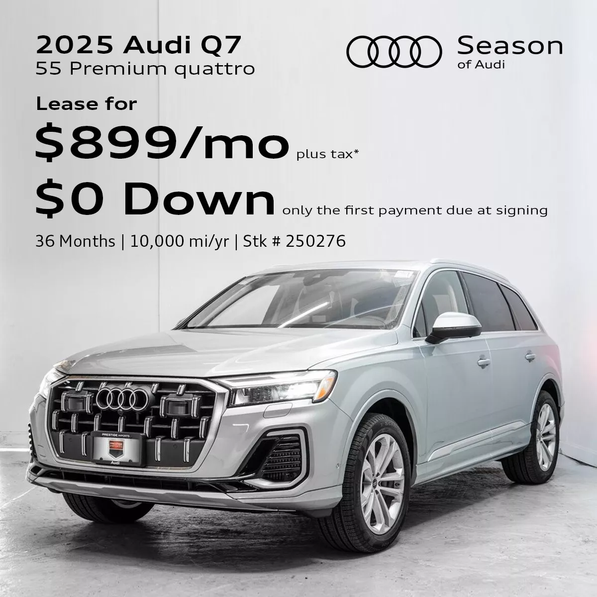 Audi Q7 55 Premium Plus Lease Offer