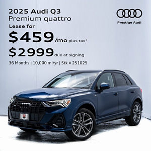 Audi Q3 Lease Offer