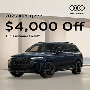 Audi Q7 55 - $4000 Audi Customer Credit
