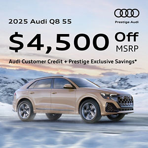 Audi Q8 - $4500 Off MSRP