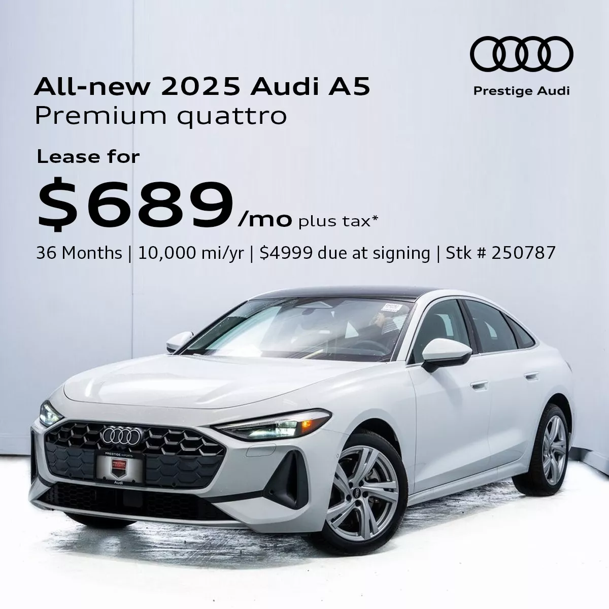 Audi A5 Lease Offer