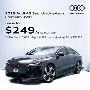 A6 e-tron Lease Offer
