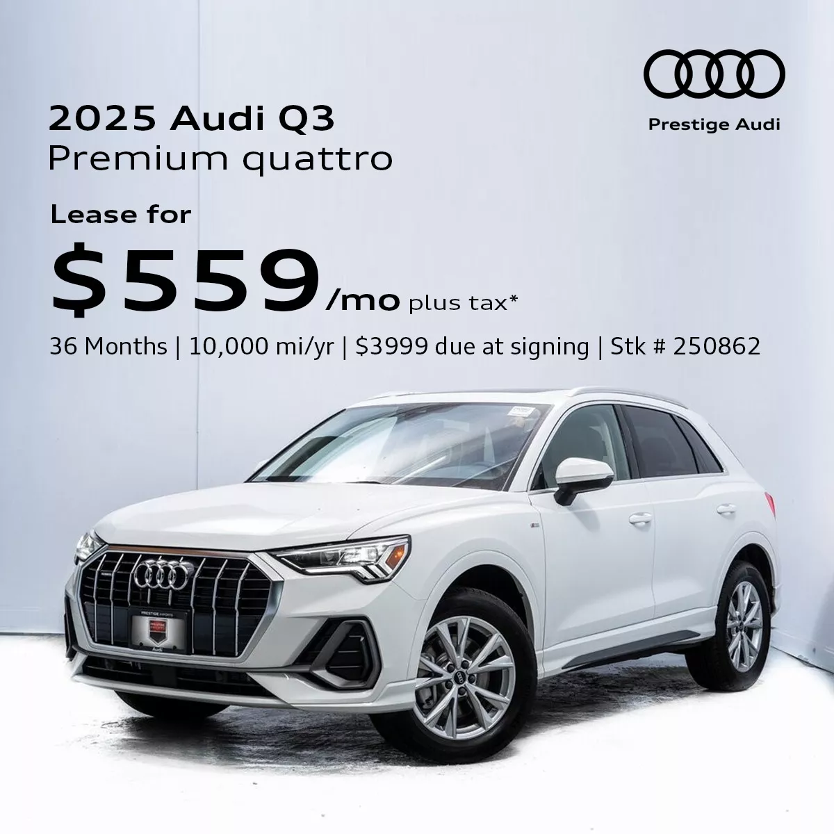 2025 Audi Q3 Lease Offer