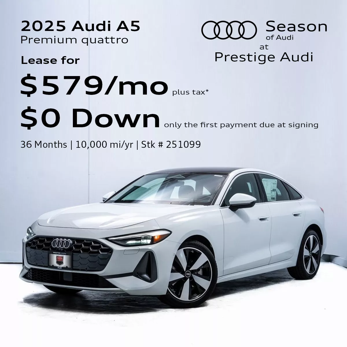 2025 Audi A5 Premium quattro