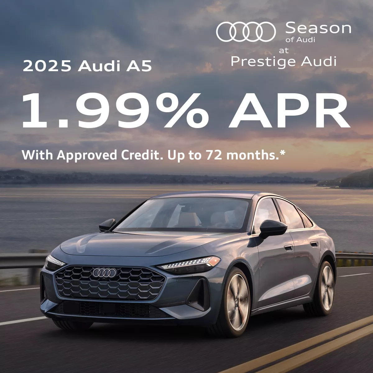 All-New 2025 Audi A5 3.99% APR Offer