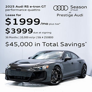 Audi RS e-tron GT Lease Offer