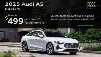 2025 Audi A5 Specials