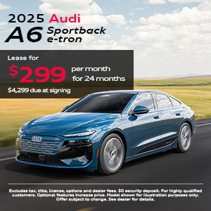 2025 Audi A6 Sportback e-tron Specials