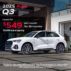 2025 Audi Q3 Specials