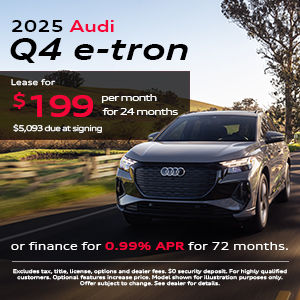 2025 Audi Q4 e-tron Specials