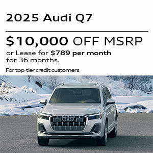 2025 Audi Q7 Specials
